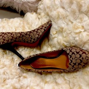 Coach high heels